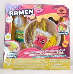 Hot Ramen Slime Kit Stretch Sauce Toppings Squish Slime Sensory Toy Goody Foody