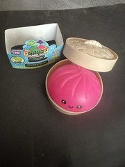 RMS Original Mystery Dumpling Apple Scented Pink Squeeze Toy 3+ Open Pink