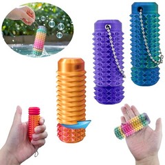 2Pcs Upgrade Little Pain Ouchies 25.4 mm, 2pcs-red Gold + Blue Green