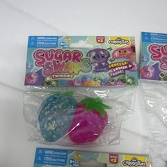 ORB Curiosities Sugar Swaps Series 2 Squish Squeeze Toys Twinies & Triplets LOT