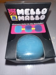 NeeDoh Mello Mallo Color Change Squishy Squeeze Sensory Toy Blue New In Box