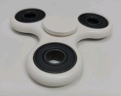 White Fidget Spinner Kids Teen Adults Toys ADHD Autism Addictive Fidget Spinners