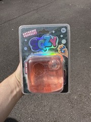 SQZY Squishy Gem Cube Light Up Squeeze Toy Pink