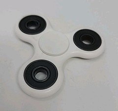 White Fidget Spinner Kids Teen Adults Toys ADHD Autism Addictive Fidget Spinners