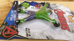 Hulk Wall Crawler Action Hero Tumbler Crawly Sticky Toy Figure toss Avengers 1pc
