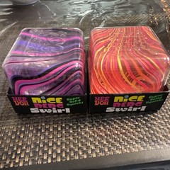 SET OF 2 – NeeDoh Nice Berg Swirl XL Giant Nee Doh Squishy Swirl Cube – IN HAND