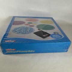 Silishapes Sensory Circles, Set of 10 Silicone Textured Discs (Brand New Sealed)