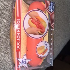 Toy Sunny Days Squish Hot Dog Hotdog- New / Sealed In Box / Ships Fast