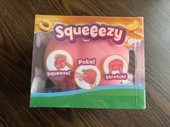 Sunny Days JUMBO Squeezy peach SQUISHY VIRAL Sensory Squishy Toy FREE SHIPPING