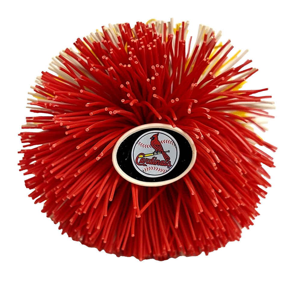 MLB St. Louis Cardinals KOOSH BALL Sensory Toy Red Yellow White 3.5″ Diameter