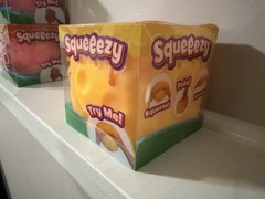 Squeeezy Cheese Sunny Days Squeeze Toy Stretch Squishy