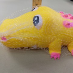 PPNC Squishy Chomp Chomp Gator Kids OS Yellow NWT Sensory Toy