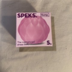 Speks Gump Memory Gel Stress Ball Moon Jelly Quilt Pink Squishy Fidget Toy