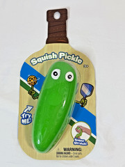 Sunny Days Squish Pickle Super Stretchy Squishy Toy 5.5″ Holds Shape Ages 3+