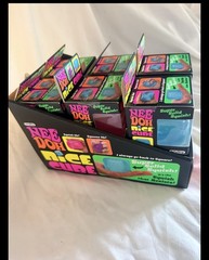Lot Of (12) Authentic Schylling,NeeDoh Nice Cube W/Display All 3 Colors.