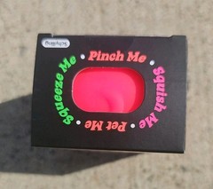 Schylling NeeDoh Funky Pup – Pink Squishy NEW Authentic Nee Doh!