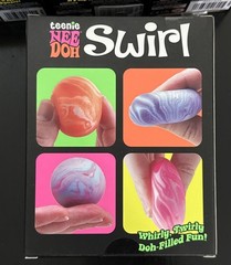 NeeDoh Teenie Swirl 4-pack Nee Doh, 3 NeedDoh Nice Cubes (lot Of 4)