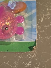 Squishy Pink Sugar Goldfish Viral Toy by Novelty World 4″