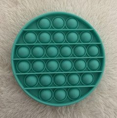 Round Pop It Bubble Popping Tactile Sensory Fidget Toy for Kids Ages 3-16