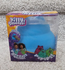 PPNC Kitty Cat Squeeze! Squishy Purrfect Squeeze Sensory Toy – BLUE – NEW
