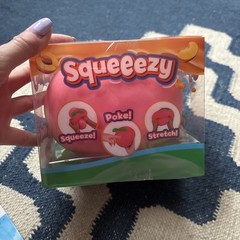 Sunny Days JUMBO Squeezy peach SQUISHY VIRAL Sensory Squishy Toy FREE SHIPPING