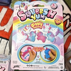 Ja-Ru Jiggly Unicorns Tactile Squeeze Toys 4-Pack A Total Of 13 Packs Bulk Lot