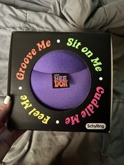 Schylling Nee Doh Dohzee! Groovy Glob Squeeze Toy, Purple
