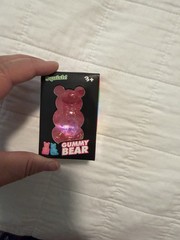 Gummy Bear Squishy Toy NIB Stress Relief Squishy Fidget Toy Pink