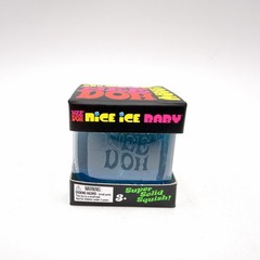 Needoh Nee Doh Schylling Nice Ice Baby- BRAND NEW AUTHENTIC BLUE 1.25 IN HAND