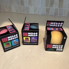 Authentic NeeDoh Mello Mallo Color Changing Squishy Sensory Viral Toy Set of 3