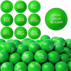 Shqdd 100Pcs Stress Balls Stress Balls For Adults Soft Sponge Squeeze Toys