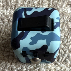 Blue Camouflage Tactile Sensory Toy Fidget Toy, Age 4 and up