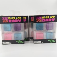 4pcs Lot Needoh Nice Ice Baby 4-pack Squishy Fidget Toy – Next Day Shipping