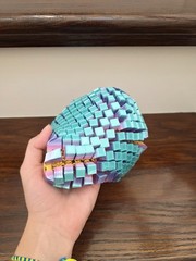 Flexible 3D Printed Starfish Fidget Toy Blue Purple Pink Yellow/gold Rainbow Big