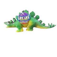 JA-RU Life Like 7” Dinosaur Stress Fidget Toy Stretch Sensory Squeeze Squish