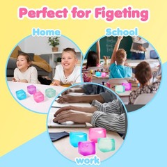 Faukait 3Pack Stress Squishy Stress Balls For Adults Kids Fidget Toy For Your
