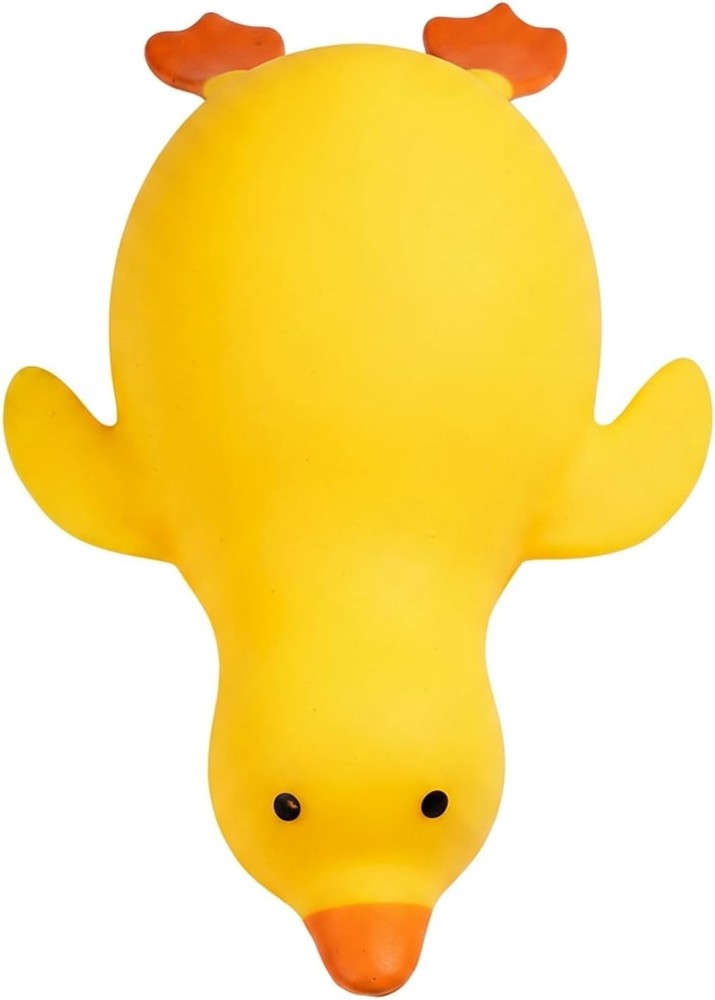 Crazy Fun Squishy Duck Yellow Stretchy Squishy