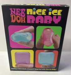 Nee Doh Nice Ice Baby 4 Pack – Pink Blue Purple
