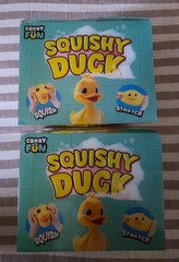 RMS Crazy Fun (5 Below) Squishy Duck Jumbo Yellow Stretchy Squishy Toy New $20ea