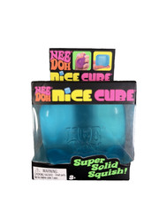 NeeDoh Nice Cube – Super Solid Squish! (Blue) – Brand New/Factory Sealed!