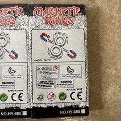 9Pcs Magnetic Rings Fidget Toy Set, ADHD Anxiety Magnetic Fidget Toys Adults …