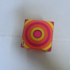 Nee Doh color changing, Pink/Orange/Yellow/Black, Tactile Squeeze Toy