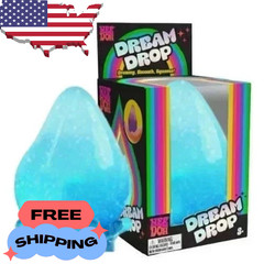 NeeDoh Dream Drop Sensory Squeeze Toy – 3″ Blue Fidget Stress Toy