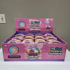 1x New! RMS Crazy Fun Squishy Bun 💜 Purple Holographic Mystery Dumpling Set