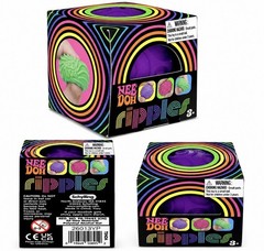 NeeDoh Ripples Teenie Purple Sensory Fidget Squish Stress Toy Schylling New