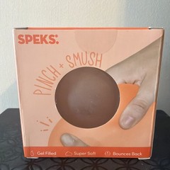 Speks JUMBO Gump Squishy Stress Ball Ultra Soft Fidget Toy Color Reef Orange