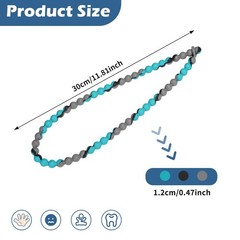 Sensory Chew Necklace for Kids Adults Autism ADHD SPD Fidget Oral Toy