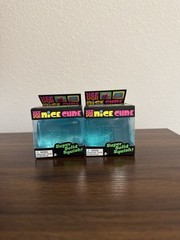 NeeDoh Nice Cube Squishy Super Solid Squish BLUE Brand New Sealed! (Lot Of 2)