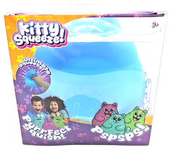 Kitty Squeeze Purrfect Squish Blue Cat Viral Squishy PSPSPS Stretch Squeeze PPNC