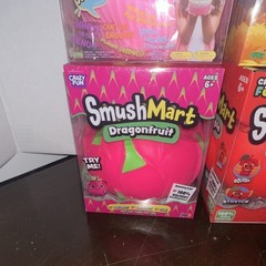 🔥🔥🐄 Viral Crazy Fun SmushMart Apple, Dragonfruit, Highland Cow, Pink Cupcake